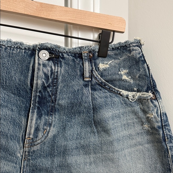 Moussy Vintage MV Ludlow No Belt Shorts Size 27 - Picture 3 of 11